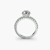 Solitaire with Pavé 6