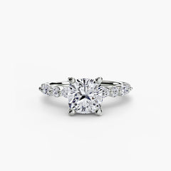 Solitaire with Eternity Pavé 2