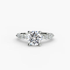 Solitaire with Eternity Pavé 2