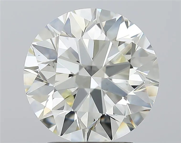 2.70ct Round Natural Diamond (Colour J, Clarity VS2, Cut EX, IGI Certified)