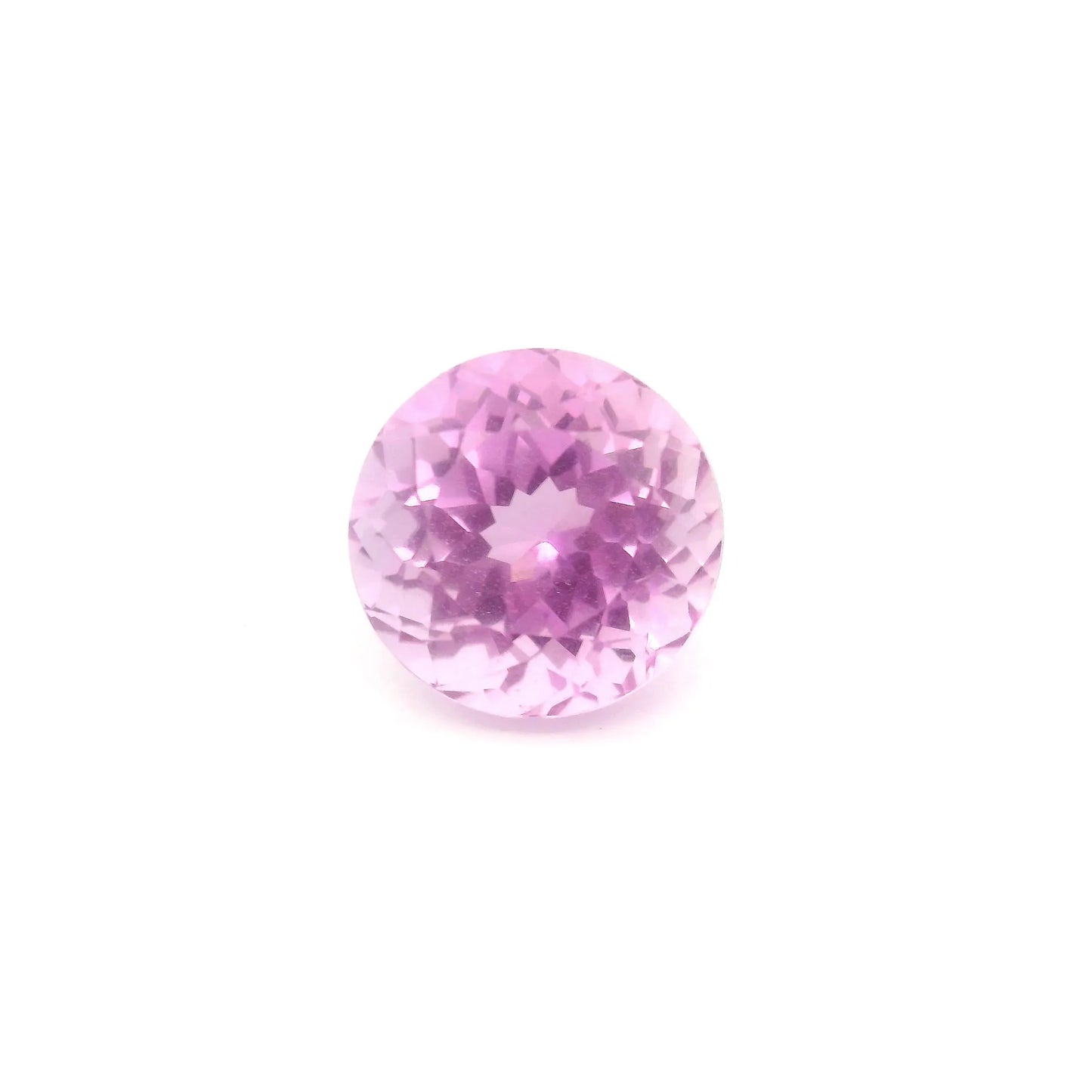 3.04ct Round Natural Kunzite (Colour Pink, Clarity Eye Clean, Cut Faceted)