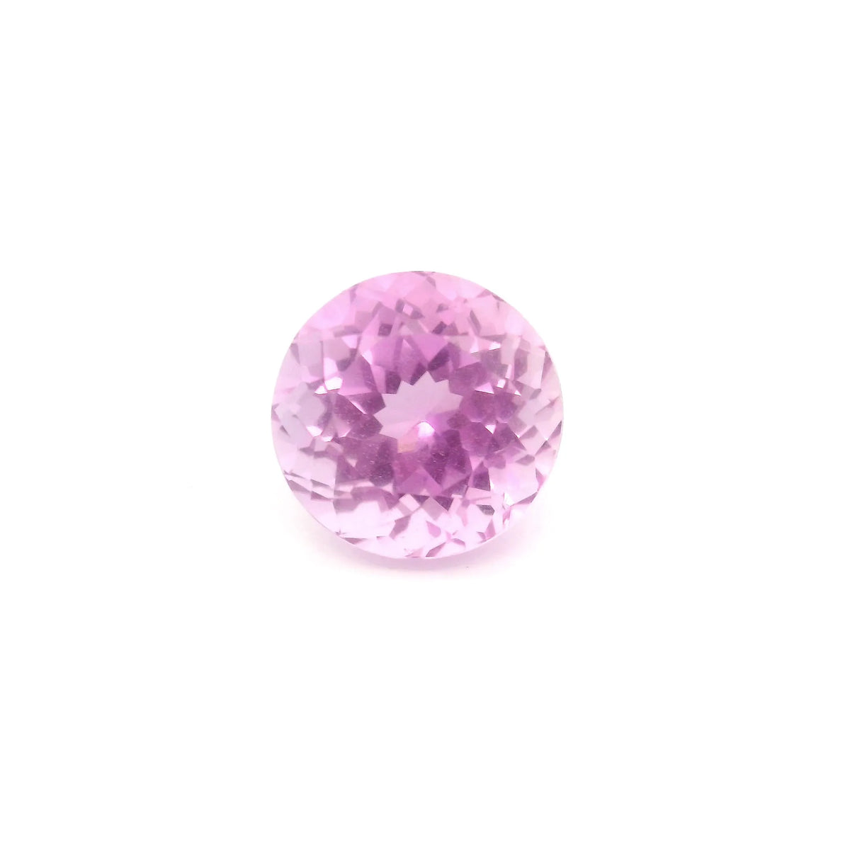 3.04ct Round Natural Kunzite (Colour Pink, Clarity Eye Clean, Cut Faceted)