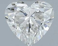 0.50ct Heart Natural Diamond (Colour I, Clarity VVS2, Cut VG, IGI Certified)